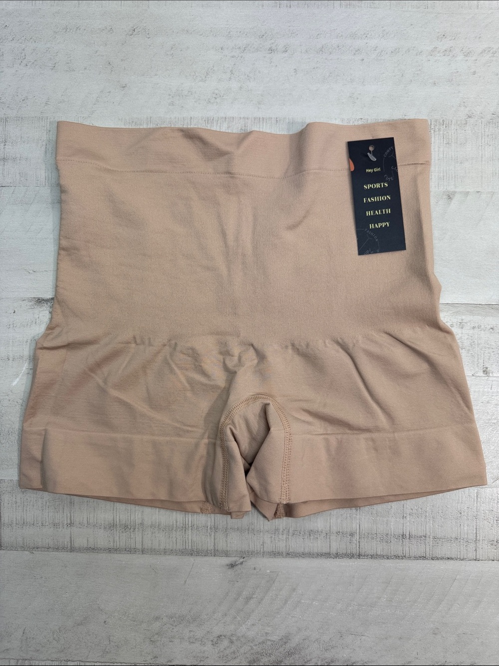 Hey Girl Nude High Waisted Tummy Control Shapewear Shorts